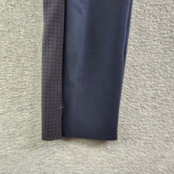 Athleta Pants Womens MT Blue Stellar Crop Perforated Vented Hiking Trails - Picture 5 of 14